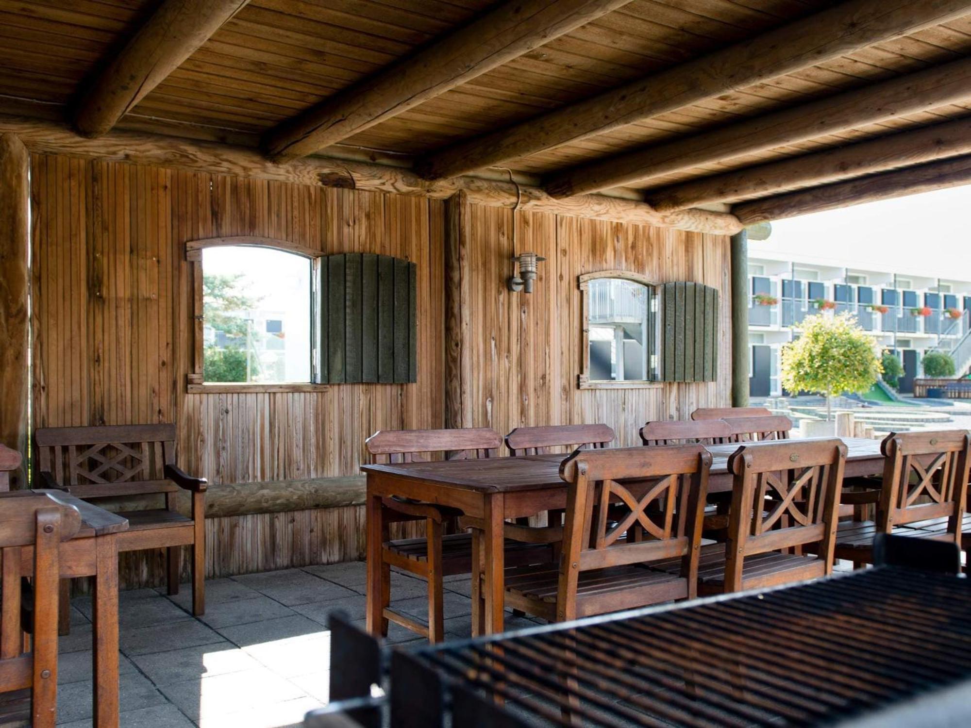4 Person Holiday Home On A Holiday Park In Glesborg Esterno foto